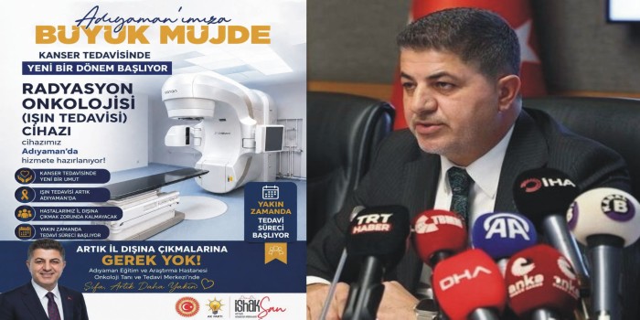 Adıyaman’da kanser tedavisinde yeni dönem başlıyor